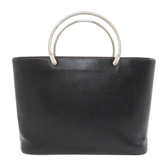CHANEL Coco Mark Handbag in Grained Calfskin Black - Picture 1 of 11